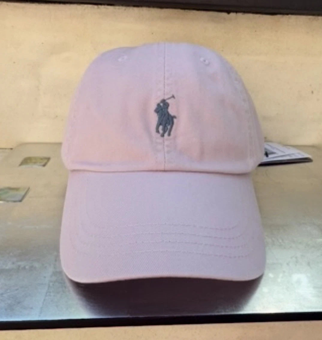Ralph Lauren Pink Polo Player Baseball Cap | Classic Polo Hat