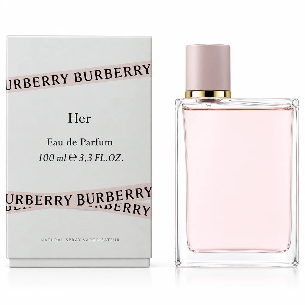 Burberry Her Eau de Parfum Spray for Women 3.3 oz 100ml