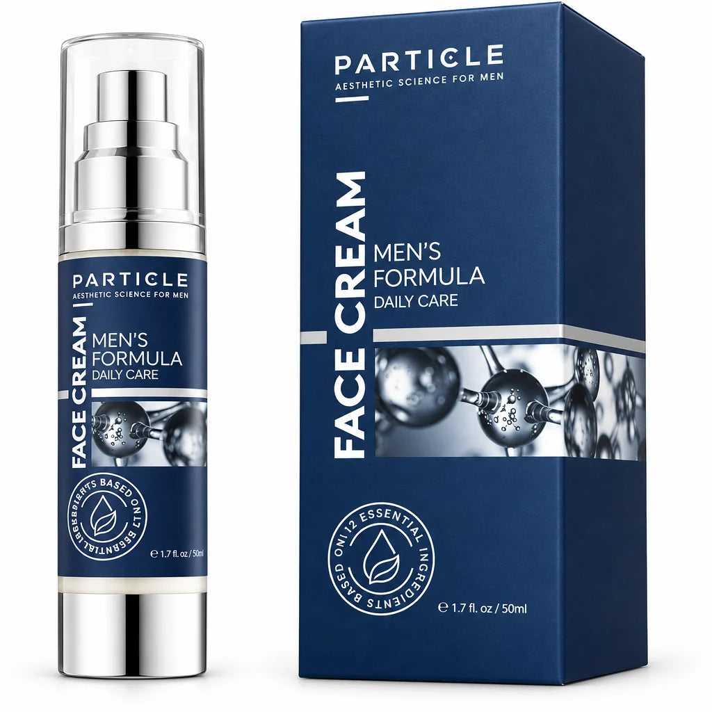 Particle Face Cream for Men 6-in-1 Anti-Aging Moisturizer 1.7 oz