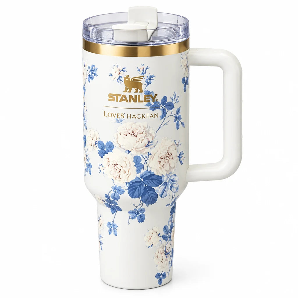 Stanley x LoveShackFancy Everblooming Rosettes 40oz Tumbler – New in Box